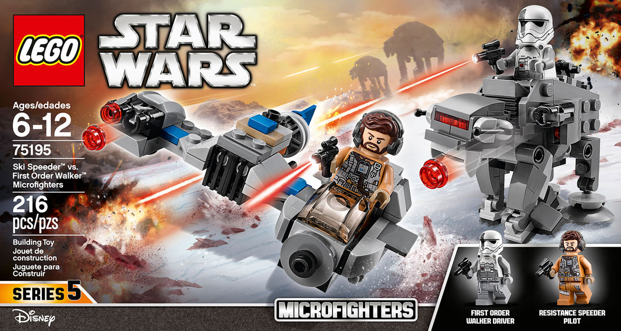 LEGO Star Wars TM - Ski Speeder vs. First Order Walker Mic