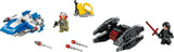 LEGO Star Wars TM - A-Wing vs. TIE Silencer Microfighters