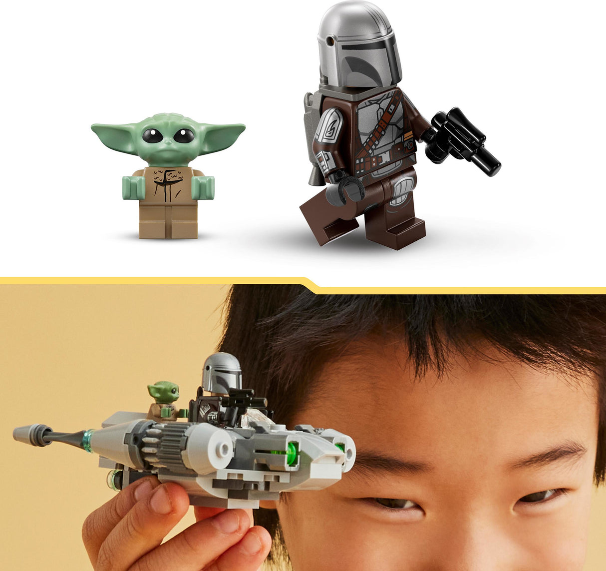 LEGO Star Wars The Mandalorian N-1 Starfighter Microfighter