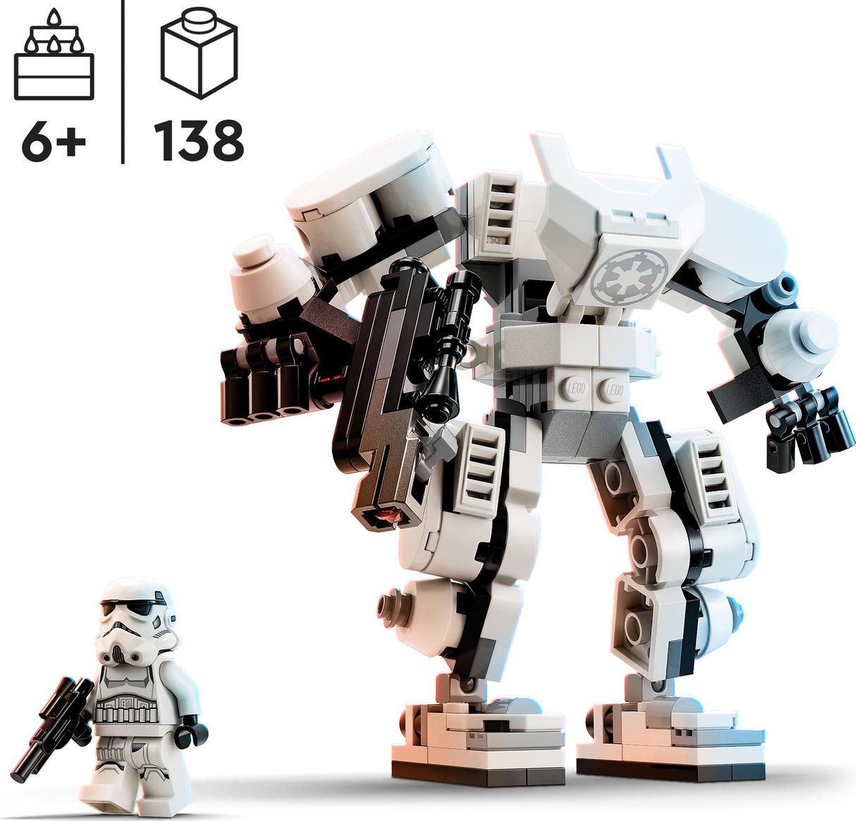 LEGO® Star Wars Stormtrooper Mech Figure Set