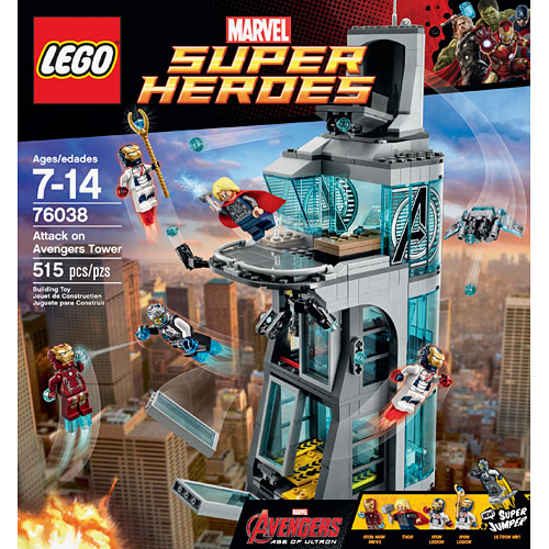 LEGO Attack on Avengers Tower