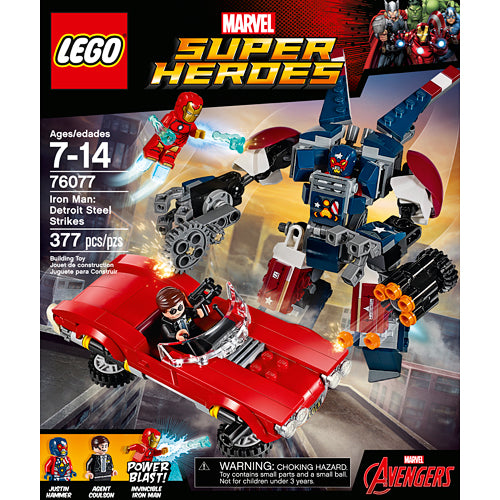 LEGO Iron Man: Detroit Steel Strikes