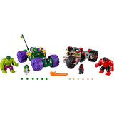 LEGO Hulk vs. Red Hulk
