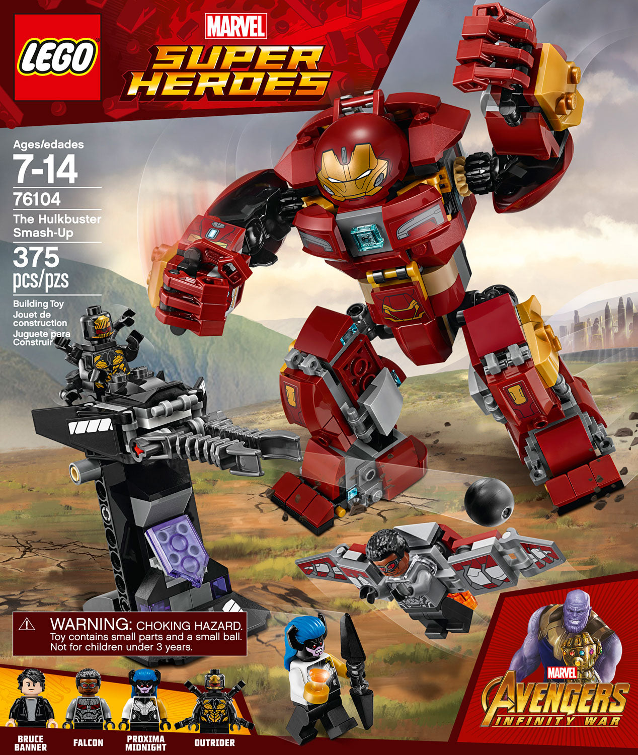 LEGO The Hulkbuster Smash-Up – Givens Books & Little Dickens