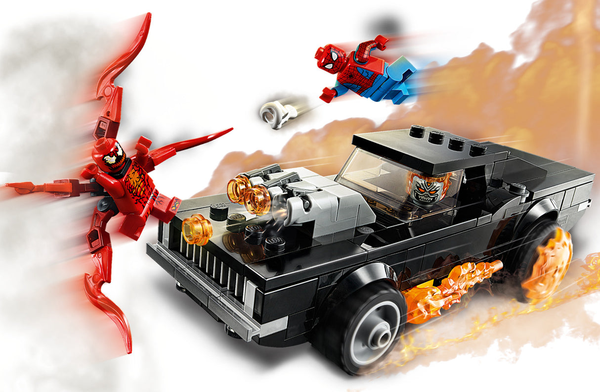 Spider-man And Ghost Rider Vs. Carnage