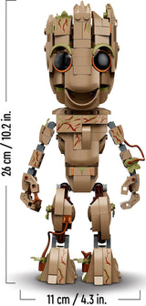 LEGO Marvel I am Groot Buildable Toy Set