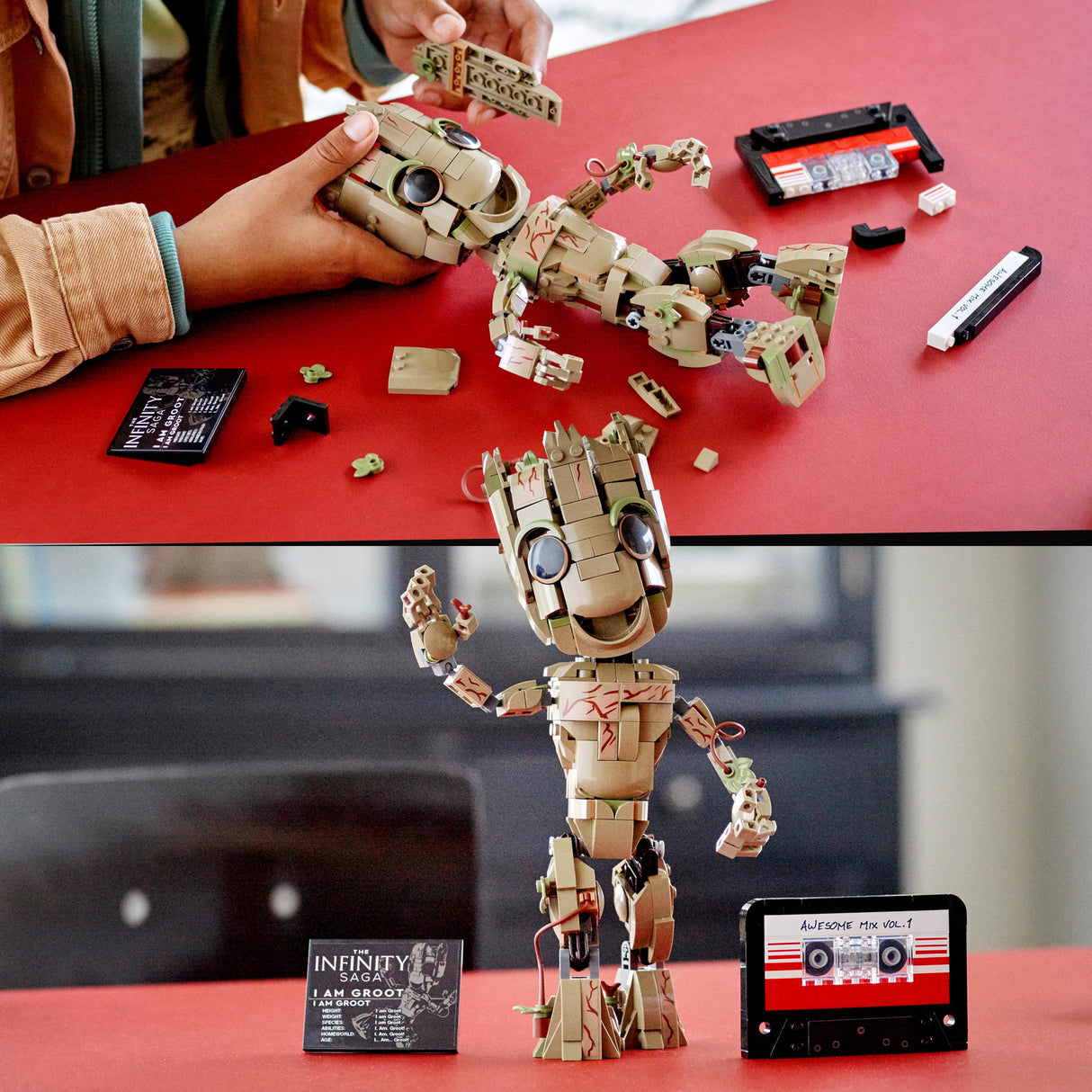 LEGO Marvel I am Groot Buildable Toy Set