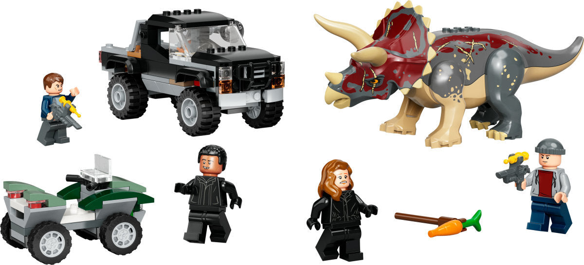 LEGO® Jurassic World: Triceratops Pickup Truck Ambush