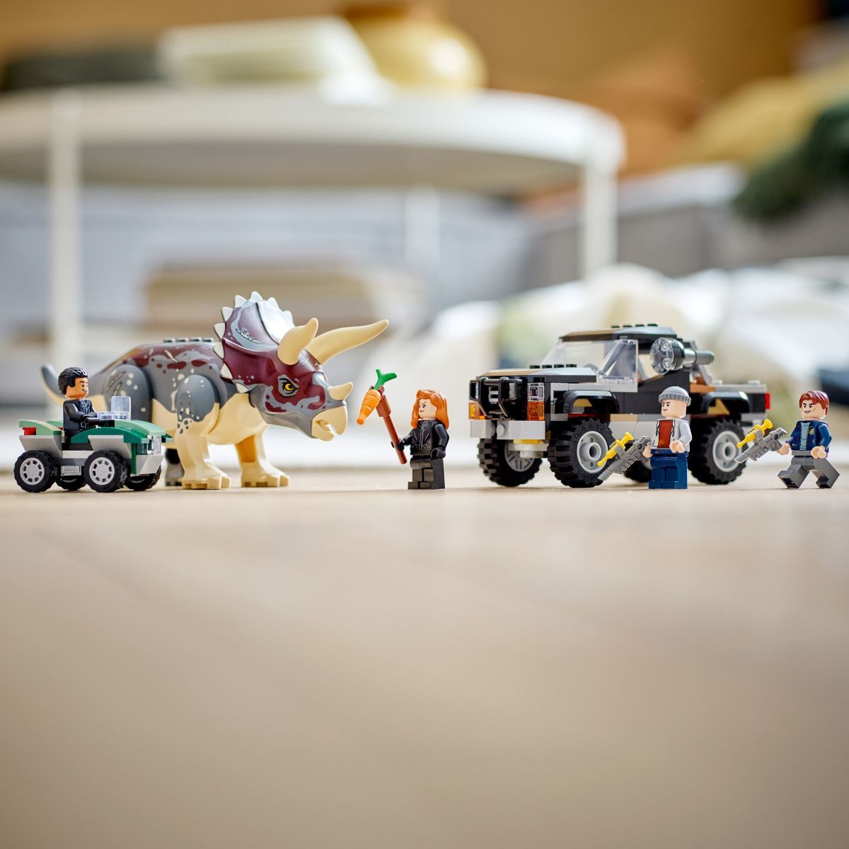 LEGO® Jurassic World: Triceratops Pickup Truck Ambush