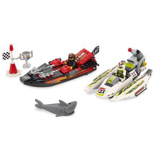 LEGO 8897 - World Racers Jagged Jaws Reef 191pcs