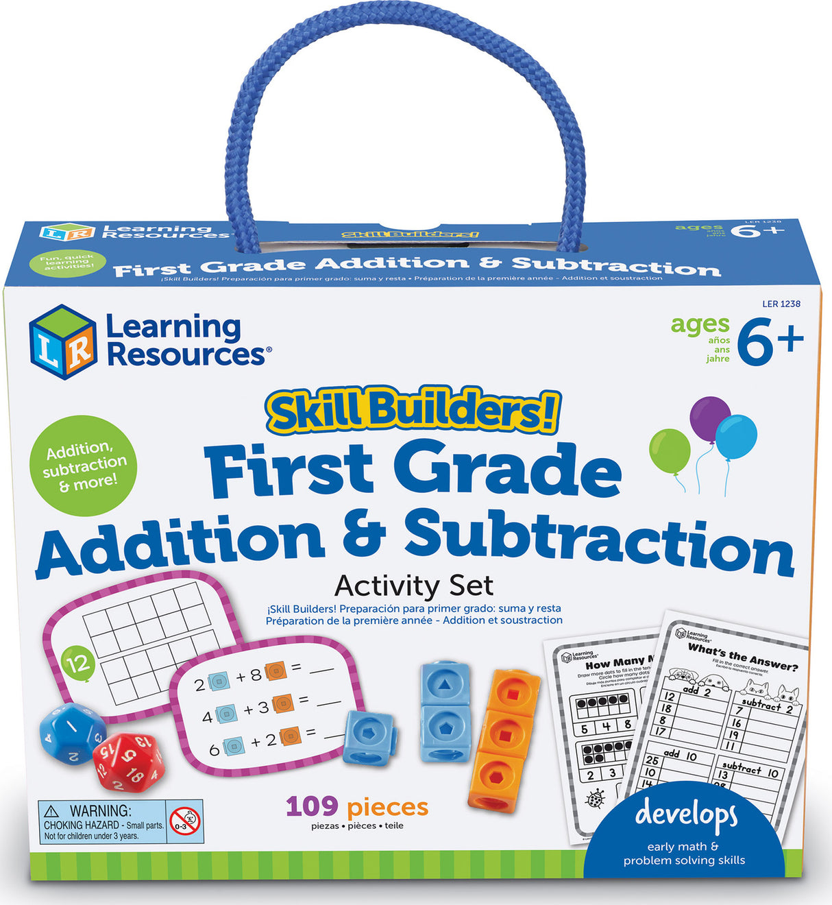 Skill Builders! First Grade Addition and Subtraction Activity Set