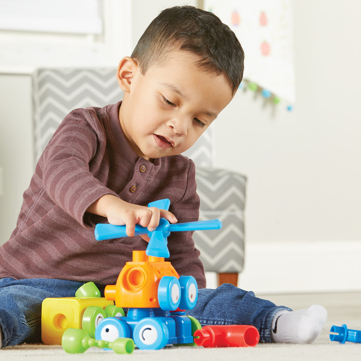 1-2-3 Build It Robot Factory