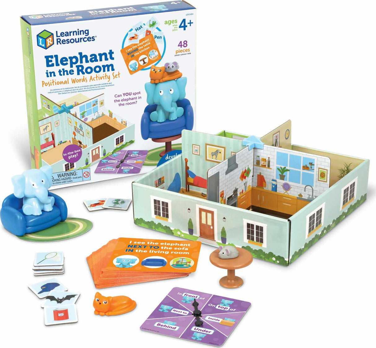 Elephant In The Room Positional Word Activity