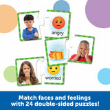 Feelings and Emotions Puzzle Cards