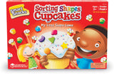 Sorting Shapes Cupcakes