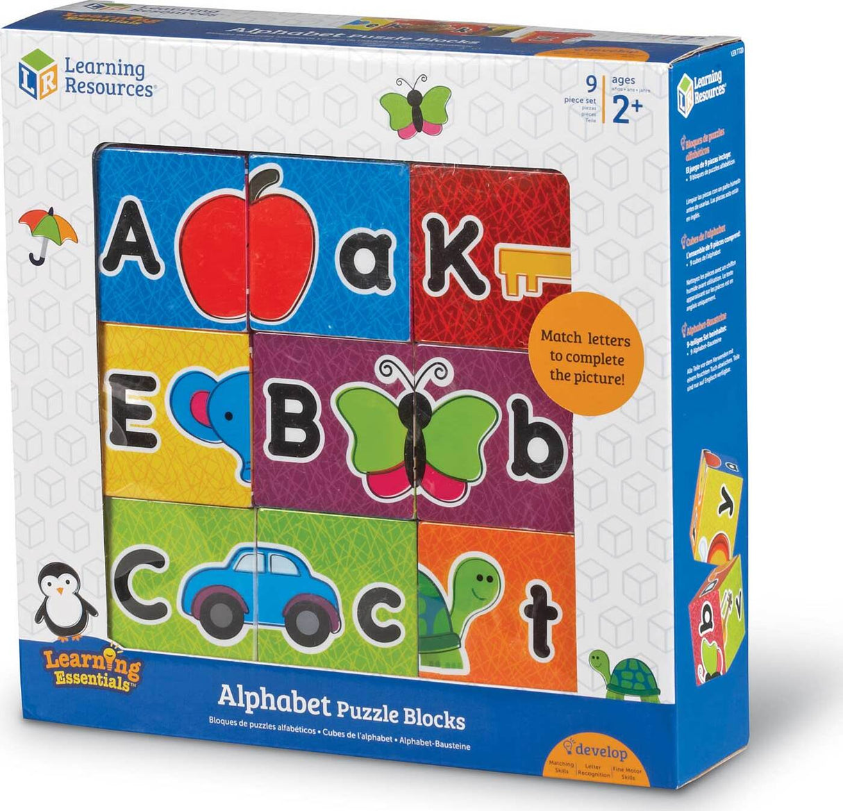 Learning Essentials Alphabet Puzzle Blocks