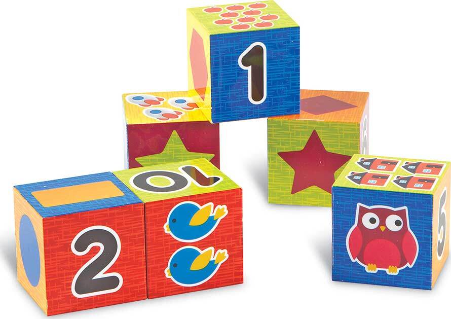 Learning Essentials Numbers  Shapes Puzzle Blocks