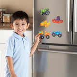 Learning Essentials Magnetic Counting Vehicle Puzzles