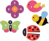 Learning Essentials Magnetic Counting Garden Puzzles