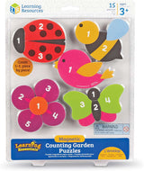 Learning Essentials Magnetic Counting Garden Puzzles