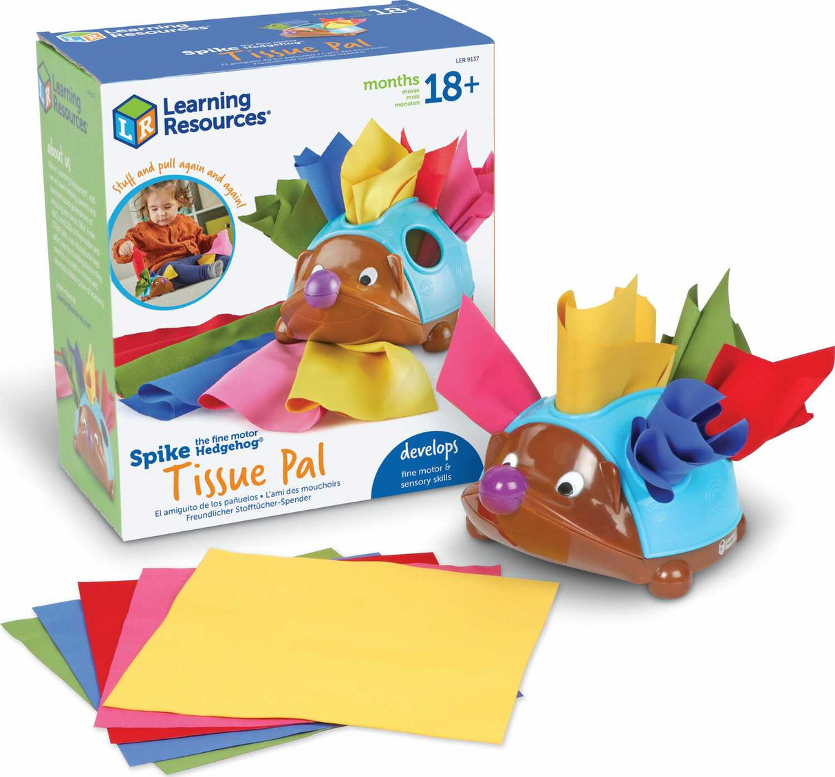 Spike the Fine Motor Hedgehog® Tissue Pal™