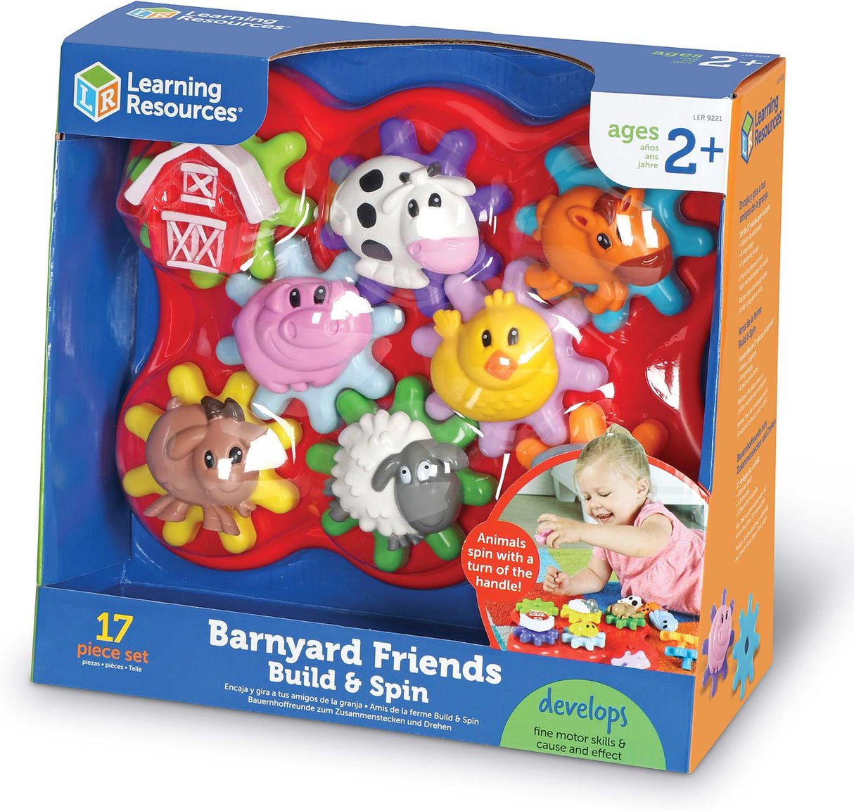 Barnyard Friends Build & Spin