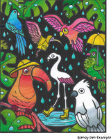 The Original Blendy Pens 'Starter' 4 Marker Creativity Kit (Stencils Included)