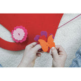 stitch it flowery handbag
