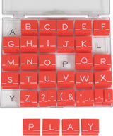 Alphabet Stamps - Uppercase - Large - Set of 34