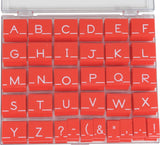 Alphabet Stamps - Uppercase - Large - Set of 34