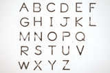 Alphabet Stamps - Uppercase - Large - Set of 34