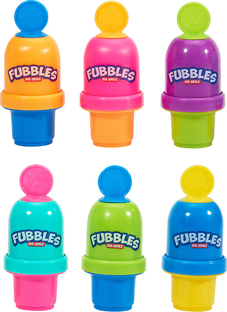 Little Kids Fubbles No-Spill Bubble Tumbler Minis Party Pack, 12-Pack 2 Fl.  Oz.
