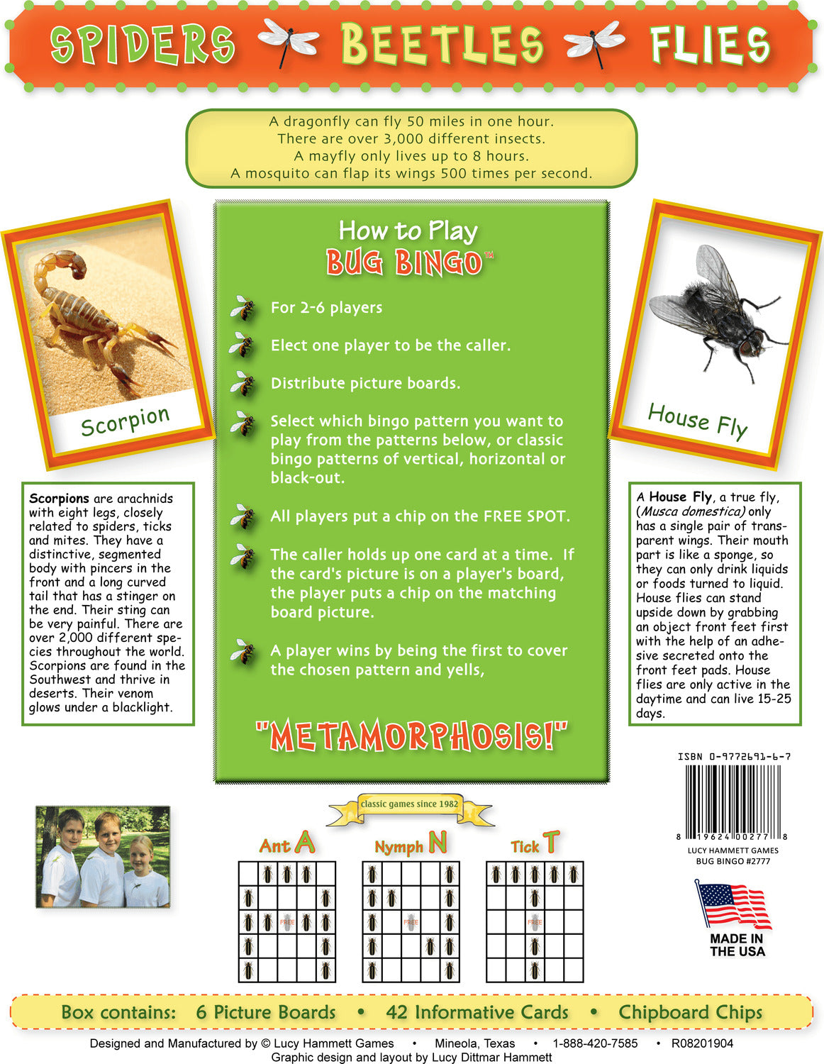 Bug Bingo