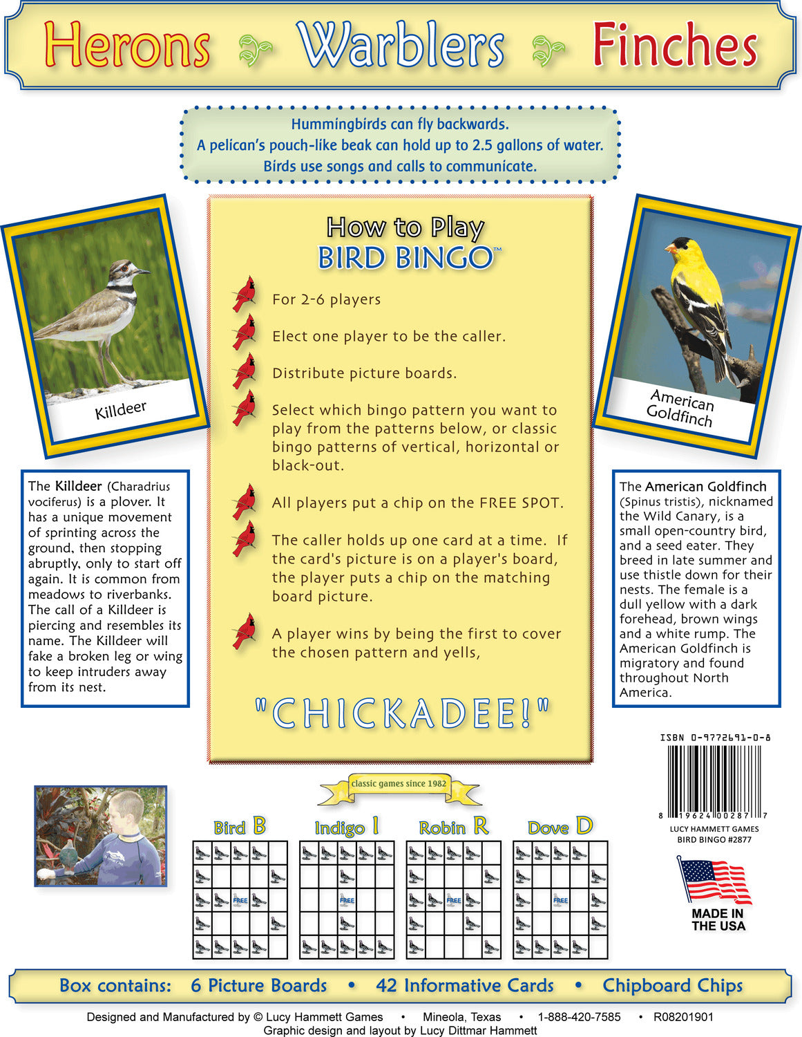Bird Bingo