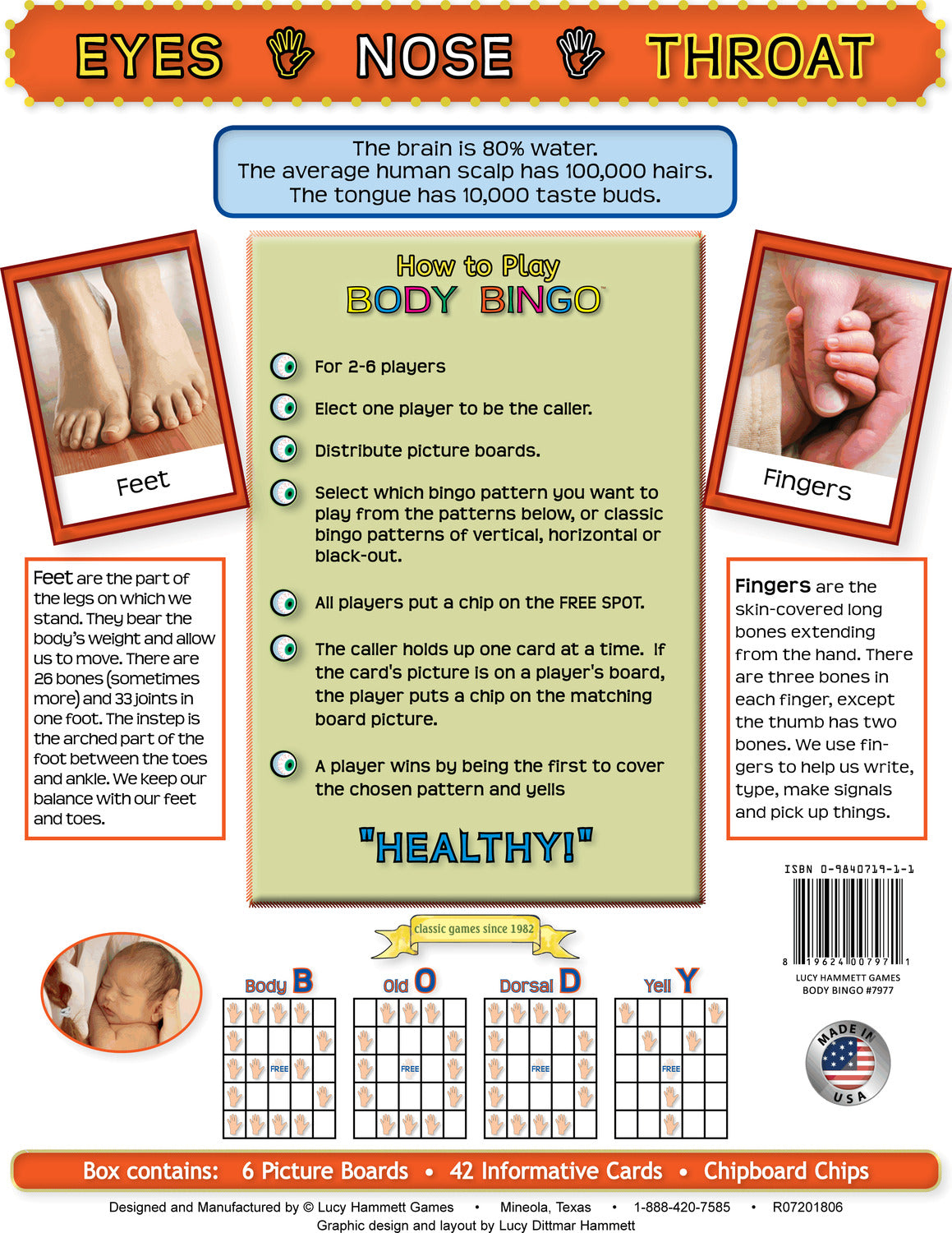 Body Bingo