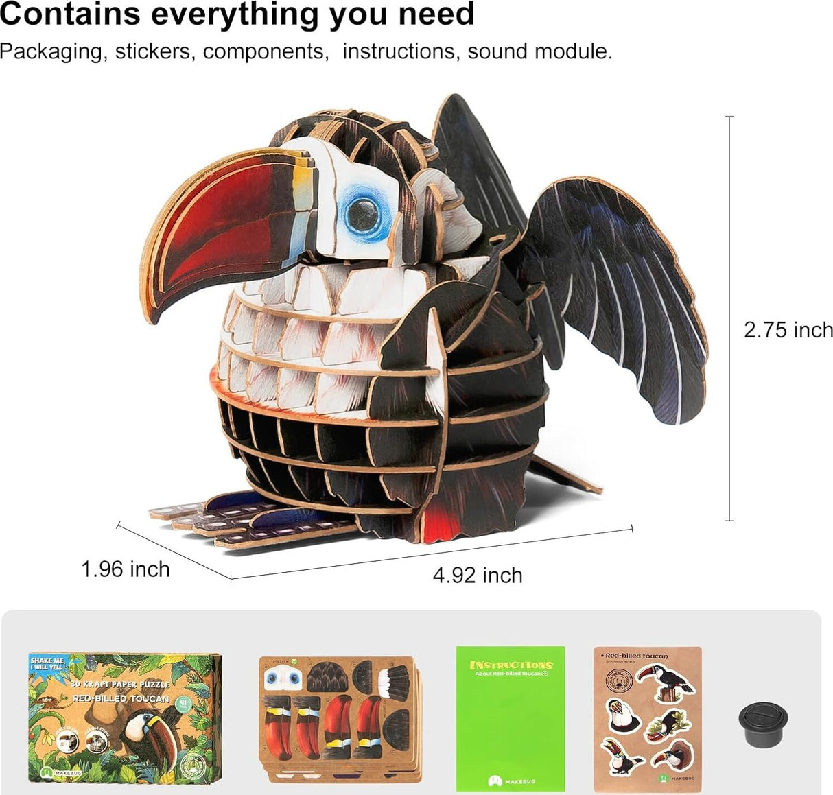 Voices of Nature Red-Billed Toucan