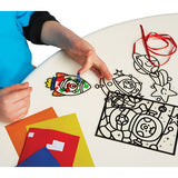 Imagine I Can -Stained Glass Stick-ons Galaxy