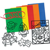 Imagine I Can -Stained Glass Stick-ons Galaxy