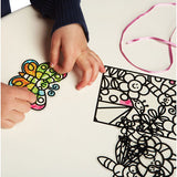 Imagine I Can - Stained Glass Stick-ons Garden