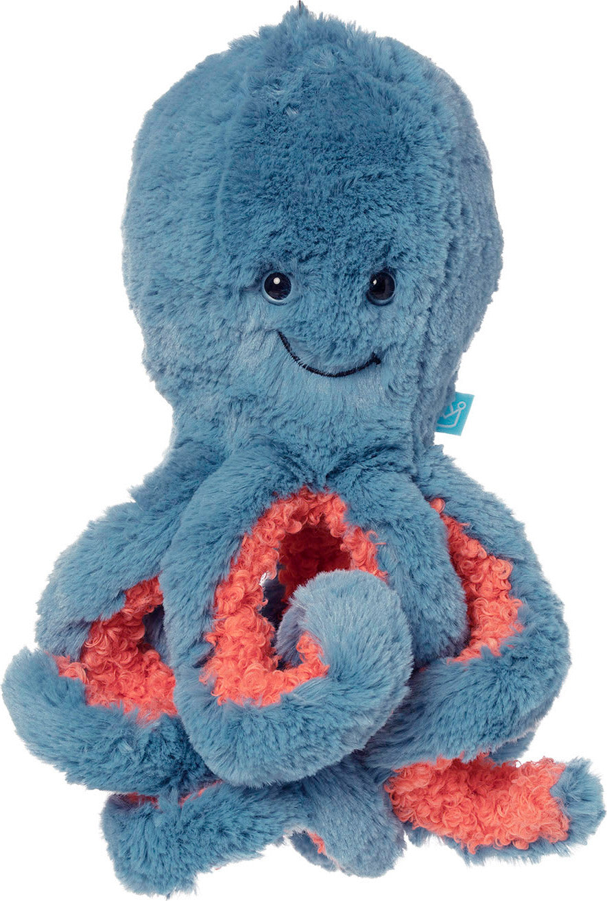 Dusty Blue Octopus 12" Ocean Sea Life Stuffed Animal Toy