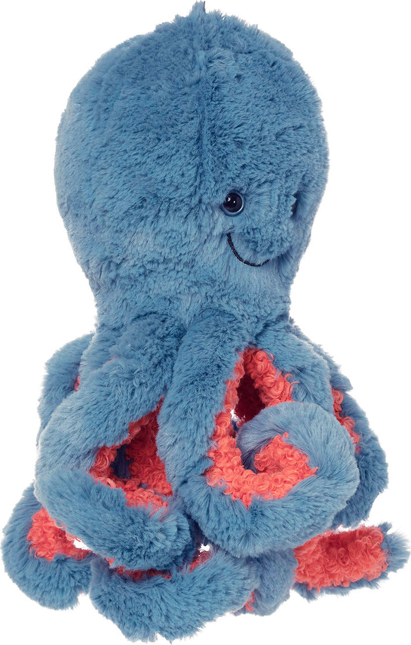 Dusty Blue Octopus 12" Ocean Sea Life Stuffed Animal Toy