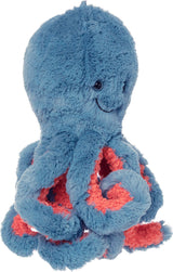 Dusty Blue Octopus 12" Ocean Sea Life Stuffed Animal Toy