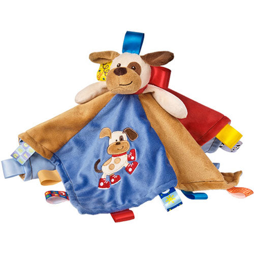 Taggies Buddy Dog Character Blanket - 13.5" x 13.5"
