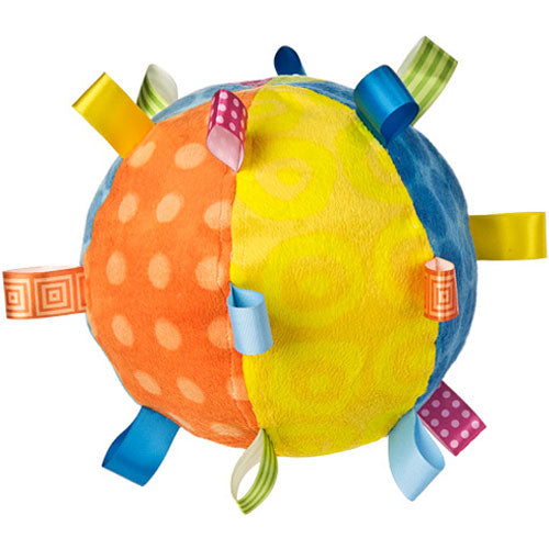 Taggies Colours Toss the Taggies Chime Ball - 7"