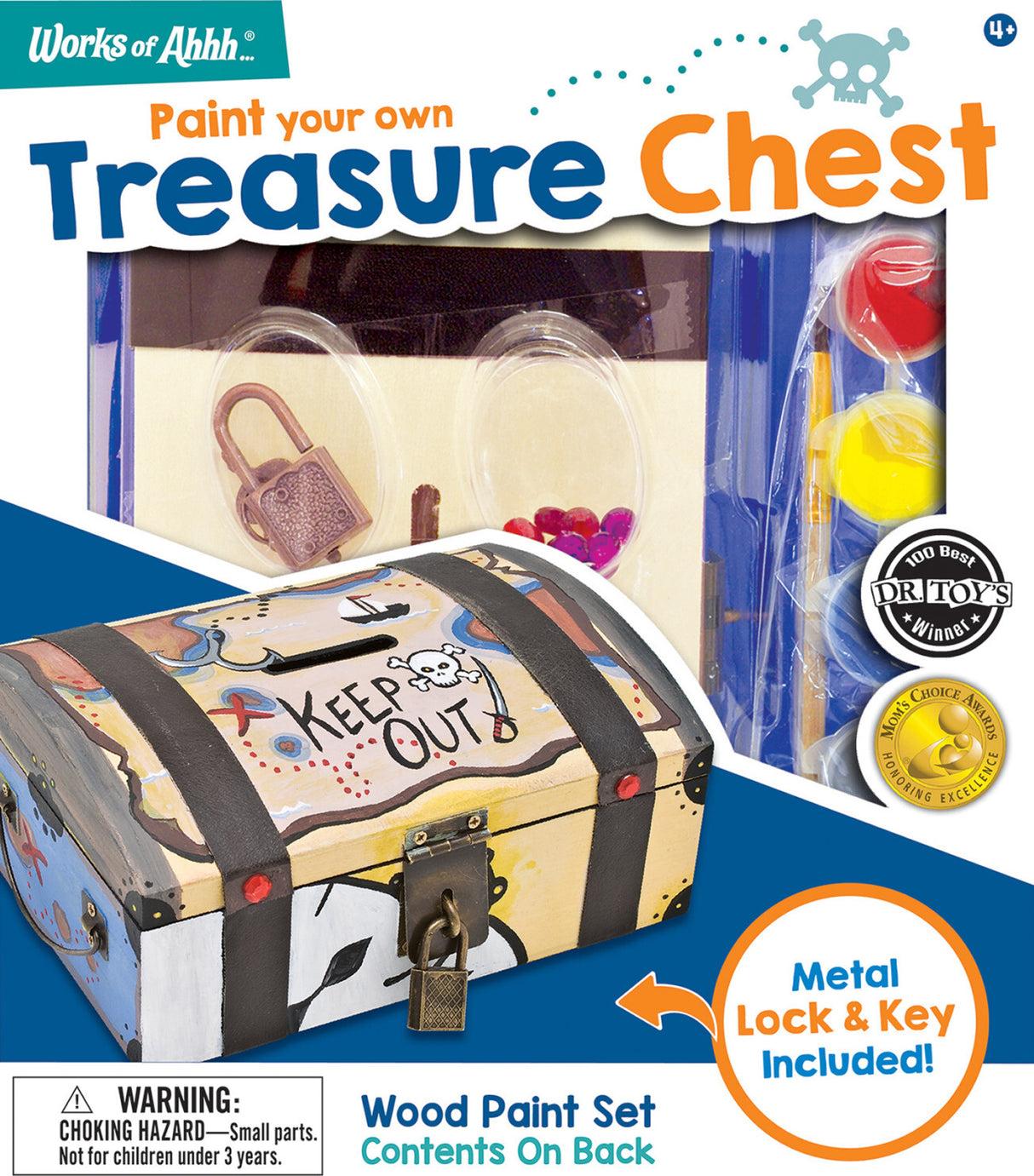Treasure Chest - Wood Paint Kit