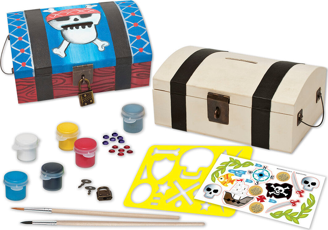 Treasure Chest - Wood Paint Kit