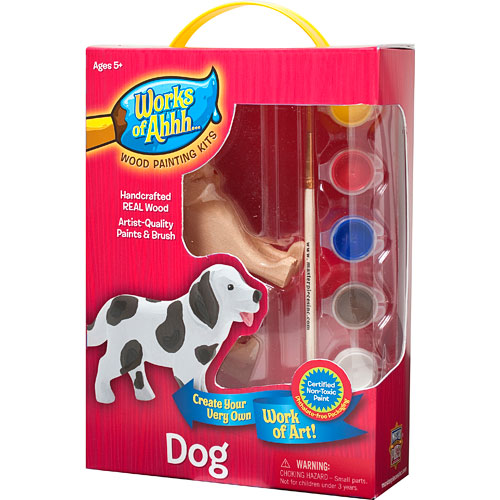 Dog Wood Painting Kit