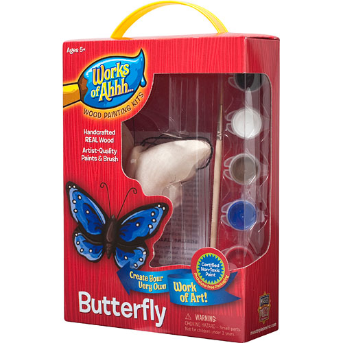 Butterfly Wood Painting Kit