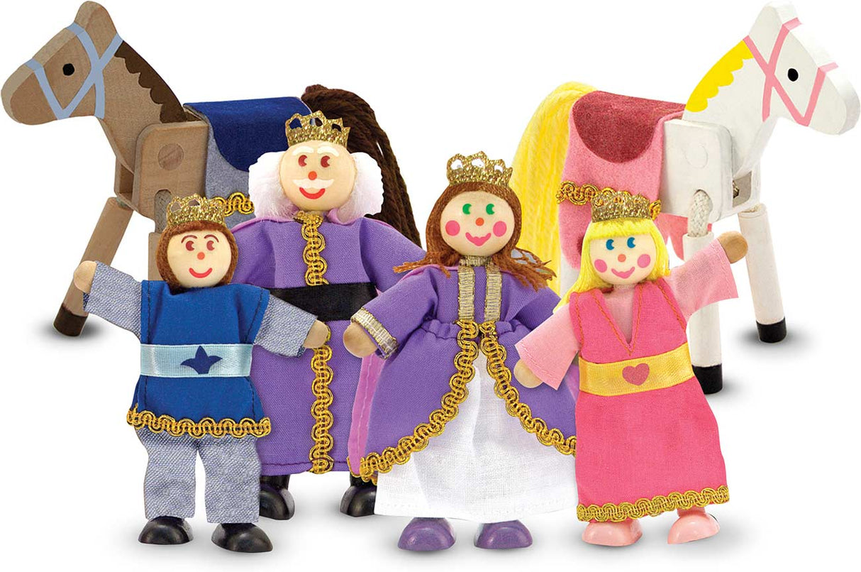 Royal Family Wooden Doll Set