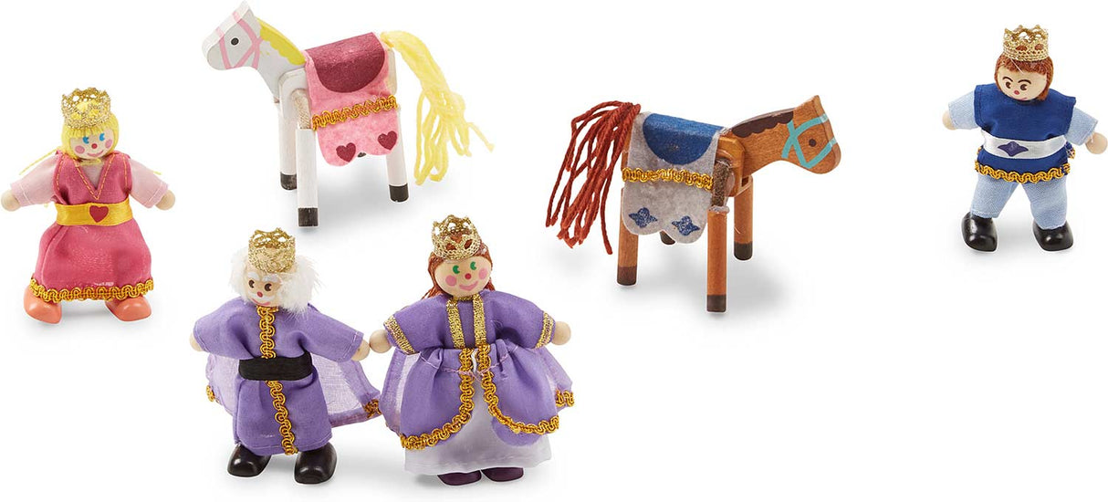 Royal Family Wooden Doll Set